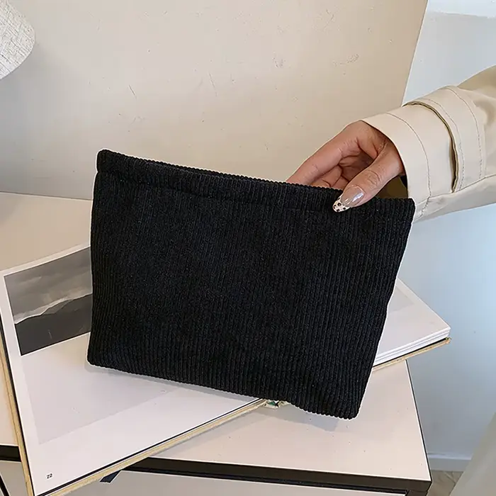 Sac de maquillage pour femmes, pochette cosmétique, sac de voyage portable, grand sac de maquillage 