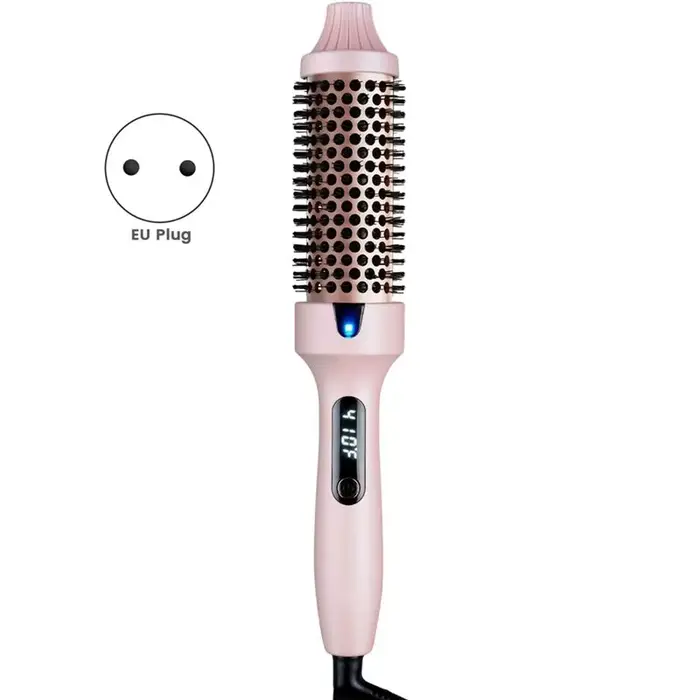 Brosse à friser à brosse thermique A04V, brosse ronde thermique chauffée ionique négative pour Look 