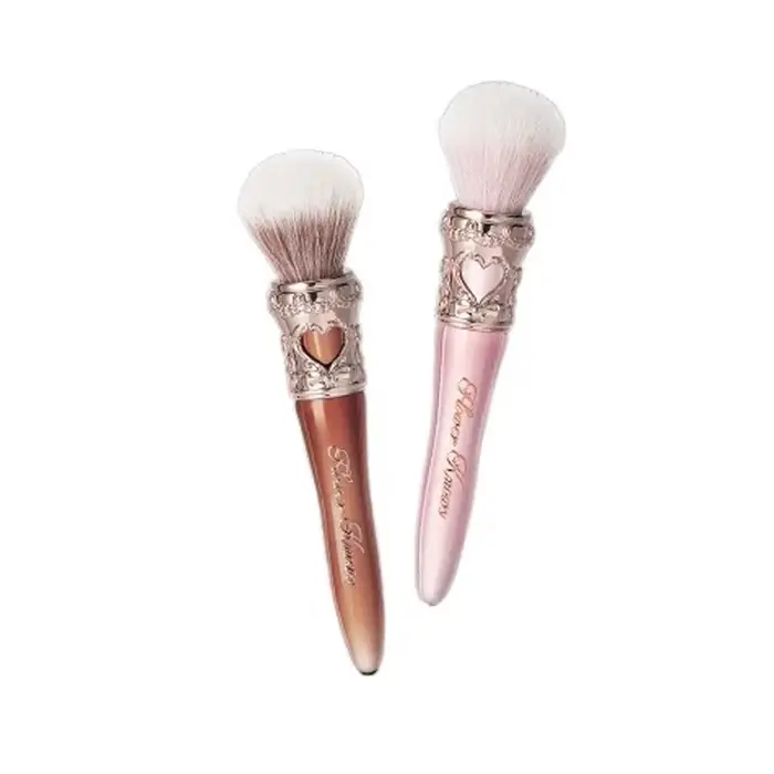 FLOWER KNOWS THE SWEETIE BEAR COLLECTION ROUNDER Blush Pinceaux à poudre libre