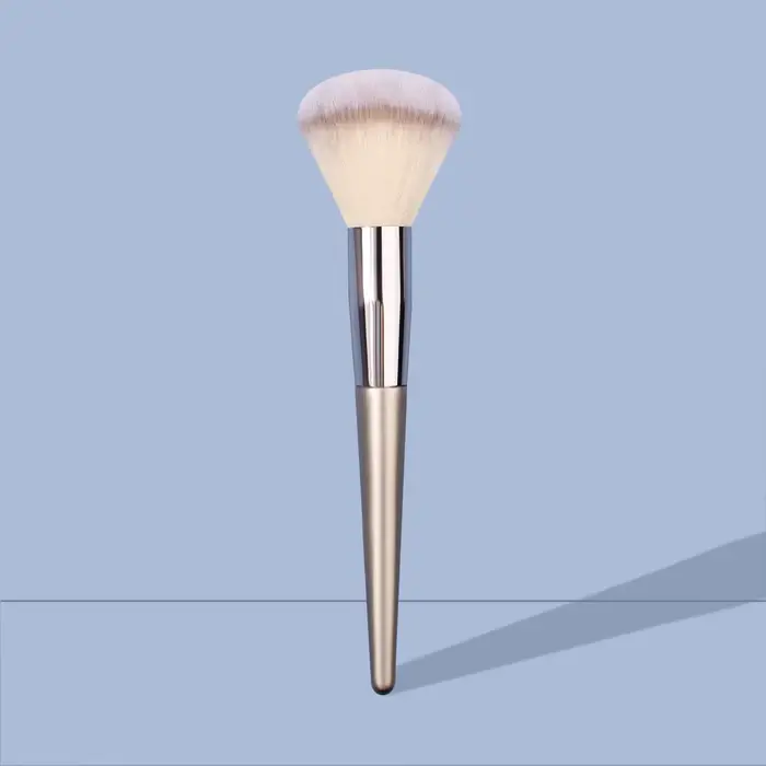 Pinceau à poudre à tête large et douce, manche en bois de haute qualité, pinceau à blush, pinceau à 