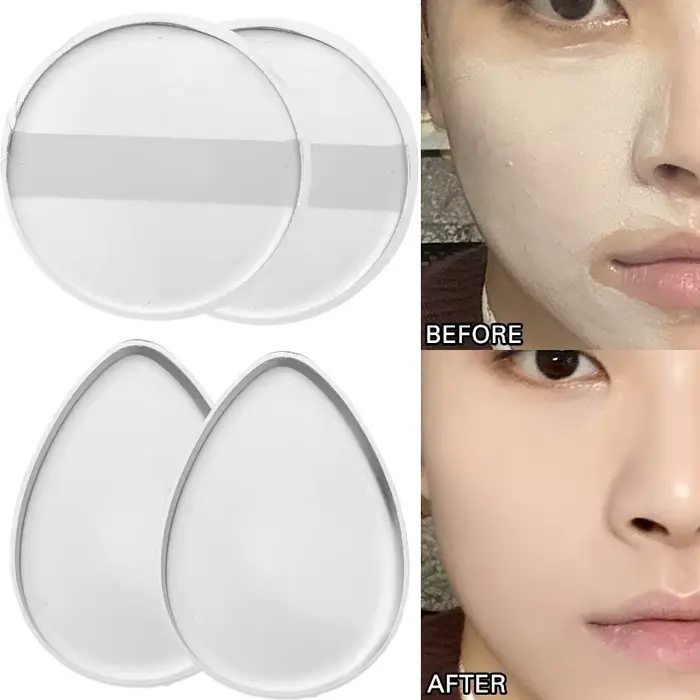 Éponge de maquillage antiadhésive en Silicone