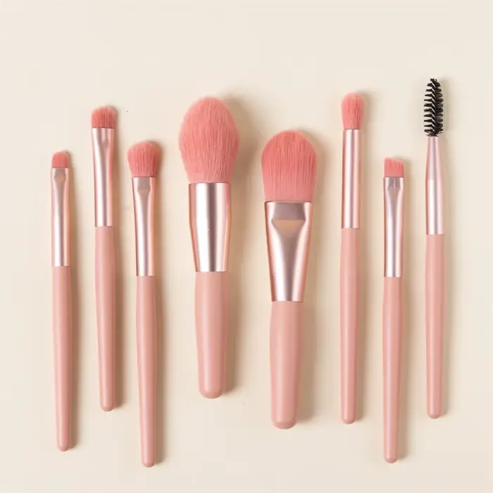Ensemble de pinceaux de maquillage doux et moelleux