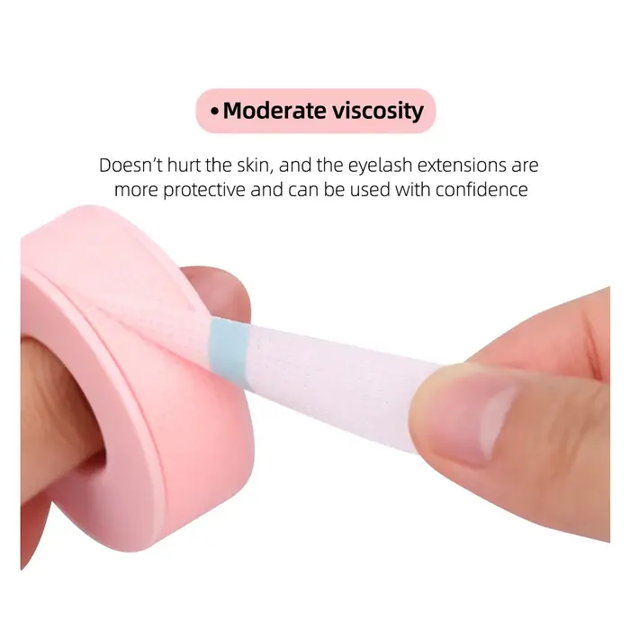 Bande de Gel de Silicone pour Extension de cils, 20 rouleaux/lot, peau sensible, multi-usage, Non ti