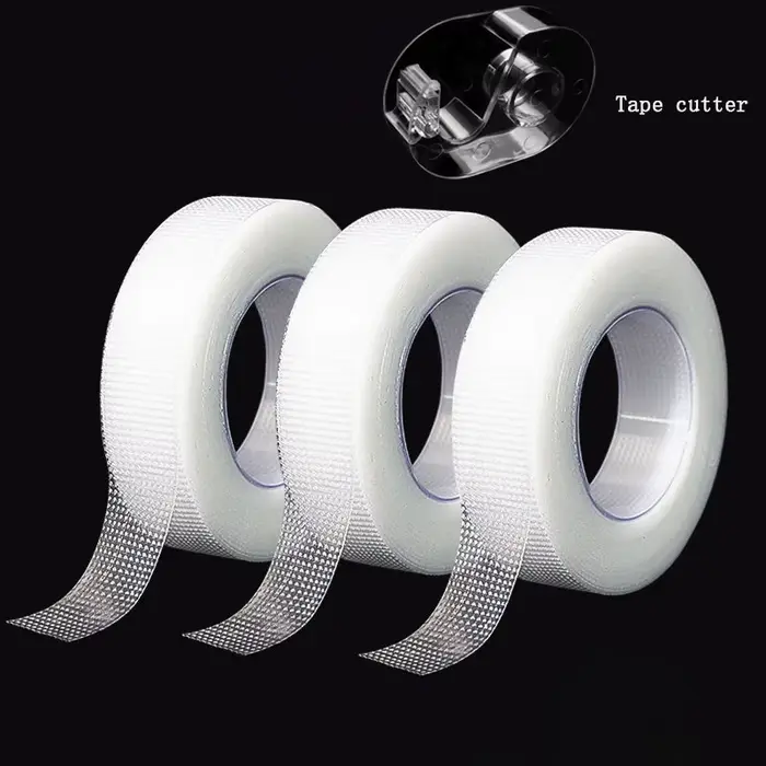 1/3/5 rouleaux de ruban d'extension de cils, outils adhésifs PE sous les coussinets oculaires pour c