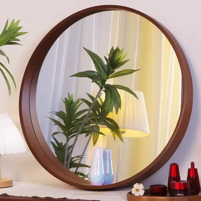 Miroir de maquillage mural - Miroir décoratif mural 50 cm x 50 cm