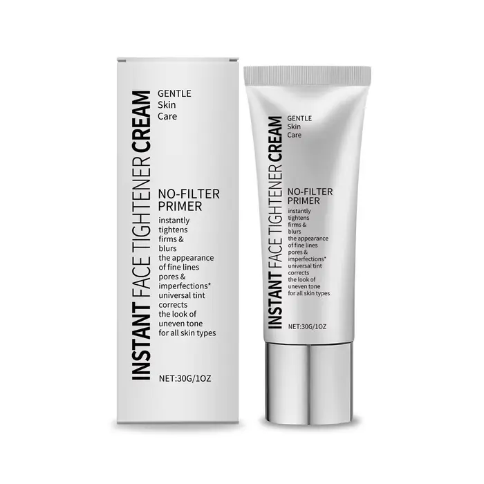 Apprêt de pré-maquillage pour le visage – Hydratant et hydratant, évacue le teint, réduit les ridule