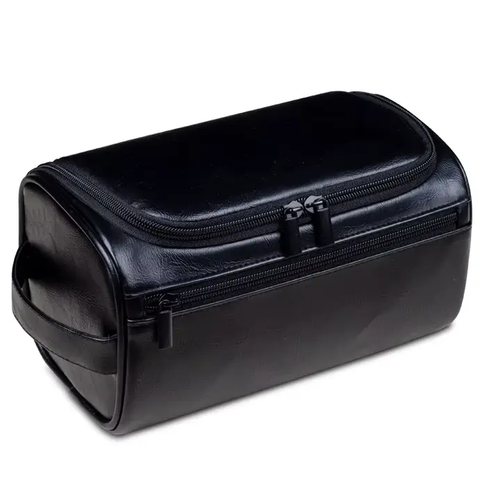 Trousse de toilette en cuir pour hommes et femmes, Kit Dopp, trousse de toilette suspendue pour homm