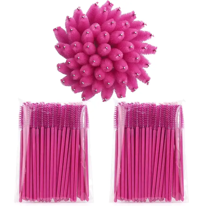 100 pièces pour Extension de cils maquillage brosses à cils jetables Spoolies Micro cils Mascara bag