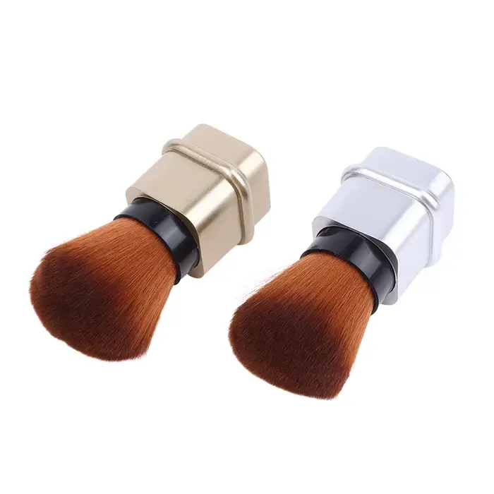 Pinceau de maquillage de voyage rétractable