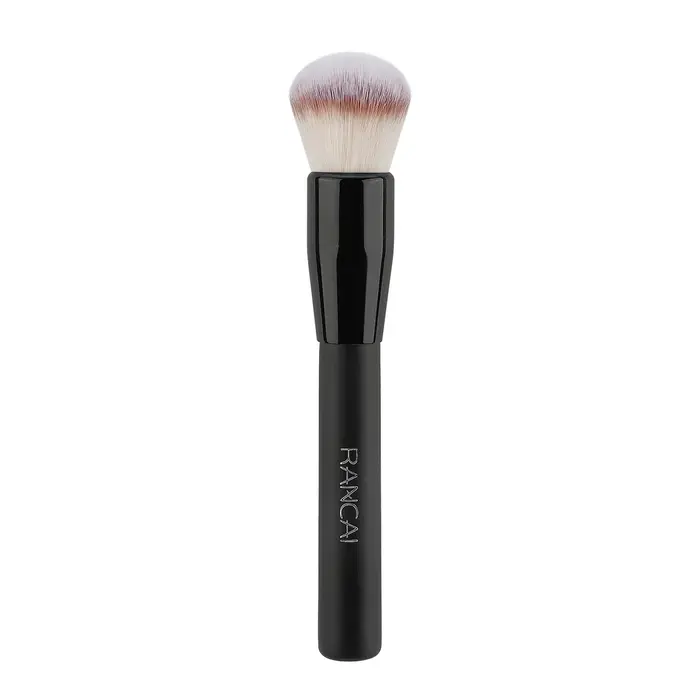 Pinceau de Maquillage Doux et Dense pour Fond de Teint, Couverture Complète, Estompage, Contouring,