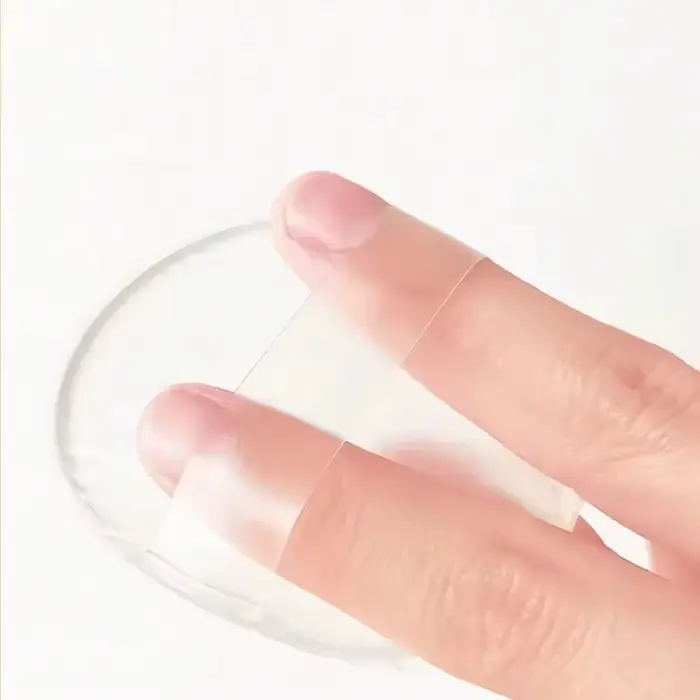 Éponge de maquillage en Silicone, bouffante de coussin BB en gelée de cristal à base d'eau, éponge d