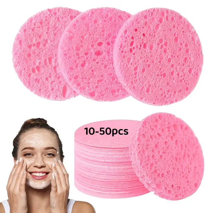 Éponges compressées pour le visage