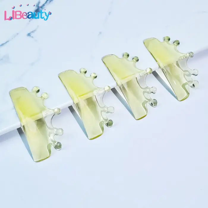 Libeauty 4 pièces Silicone cils Perming Lash Lift Pad levage cils recourbe cils fer à friser accesso