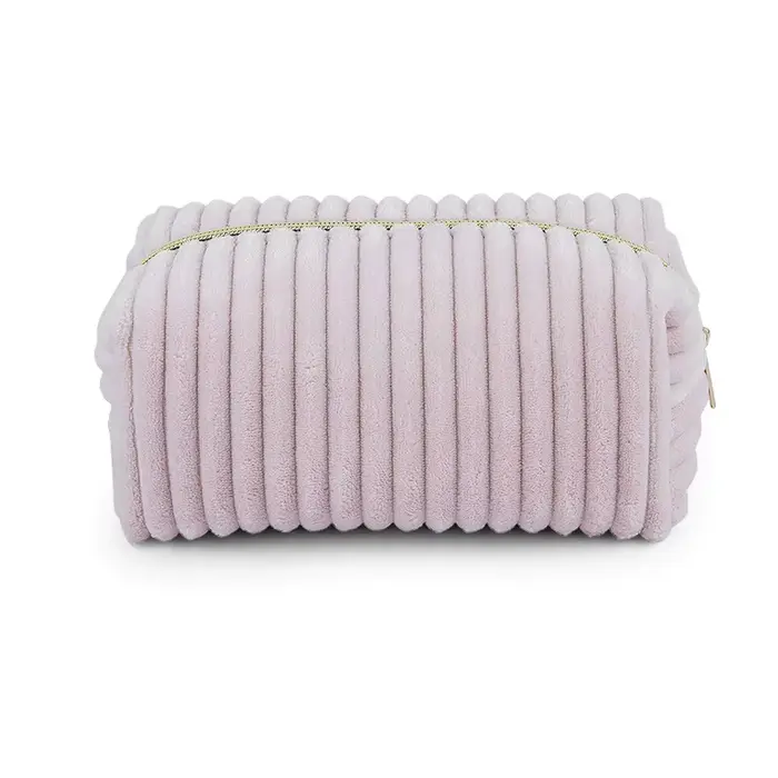 Trousse à cosmétiques en velours de grande capacité, trousse de toilette de voyage pratique