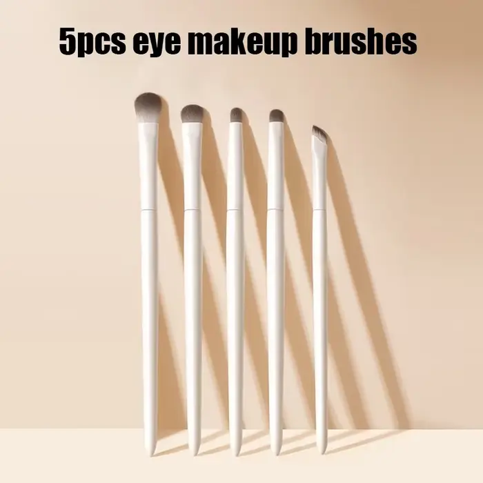 5/6/8/10 pièces pinceaux de maquillage pour les yeux naturels ensemble détail fard à paupières bross